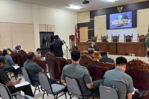 Rapat Monitoring Dan Evaluasi Pengiriman Berkas Kasasi Dan Peninjauan Kembali Juli 2024 Pengadilan Negeri Banjarmasin